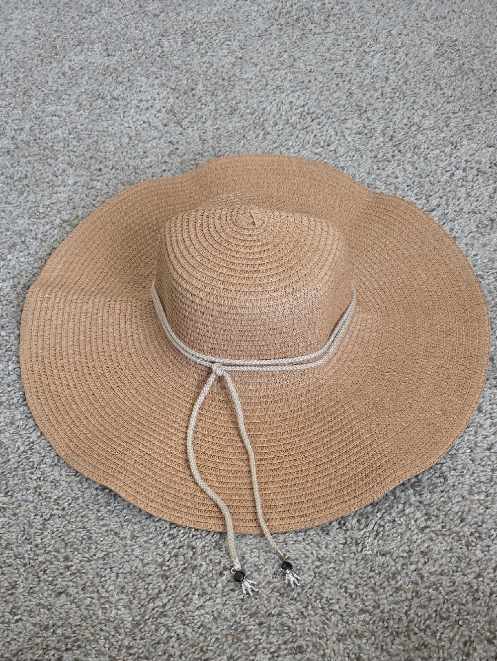 Tan Wide-Brim Sun Hat - Stylish Women’s Beach Hat